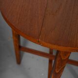 Set of Nesting Table and Folding Stools by Nathan UK
