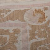 Hand knotted rug, vintage turkish rug 148x167 cm