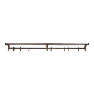 Large Art-Deco wall coat rack