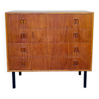 Danish teak chest of drawers