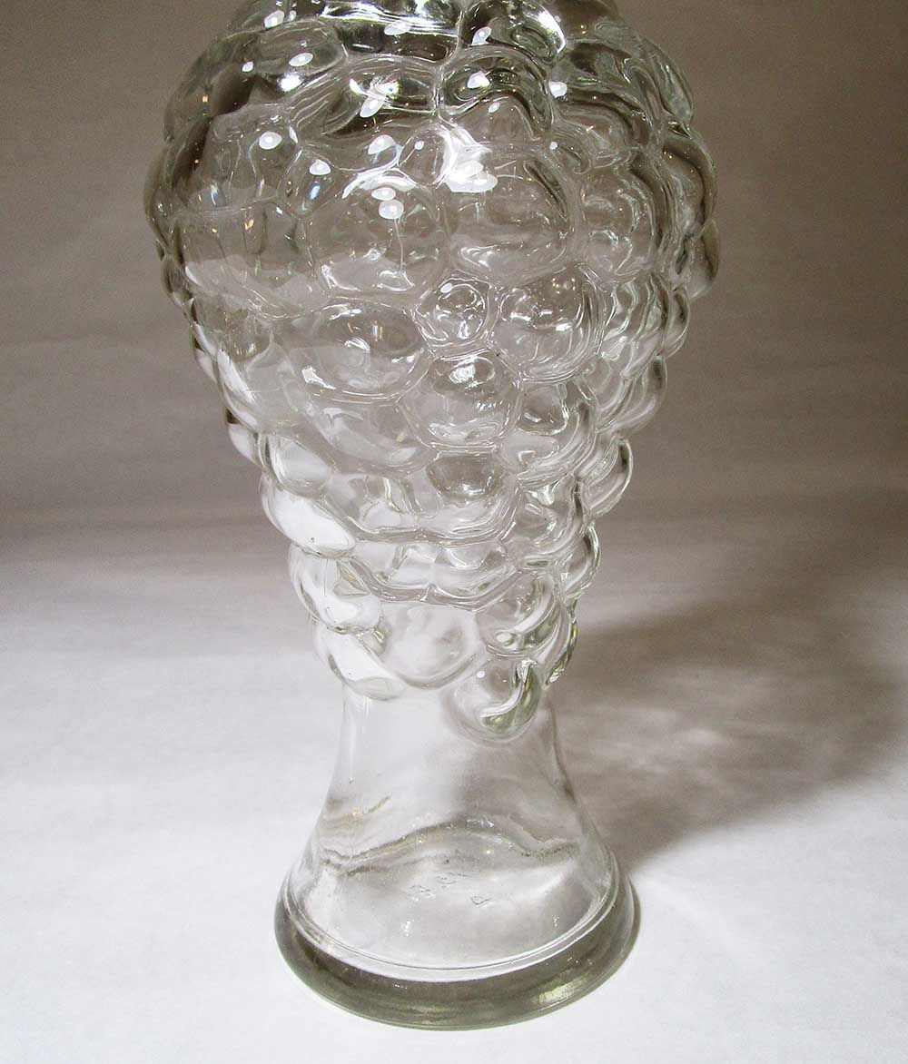 Grape bunch pitcher or vase