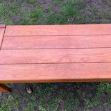 vintage coffee table solid elm