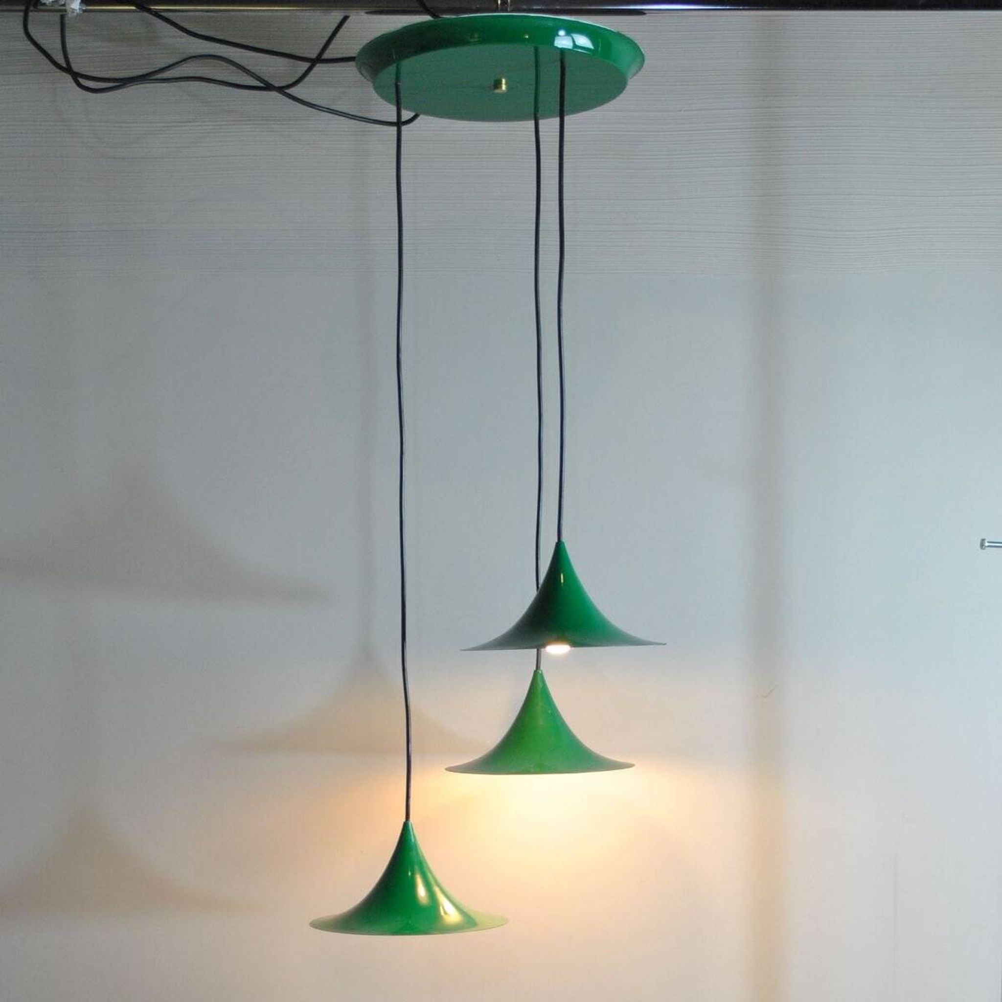 Small ceiling lamp by Fog & Mørup, 1960s, set of 3