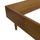 Vintage daybed of the 1960s Netherlands minimalist design in oak