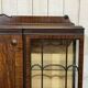 Vitrine Anglaise Chippendale 3 portes début XXème en acajou