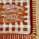 Ceramic presentation dish