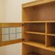 Henning Kjærnulf Oak Bookcase with Glass Doors, Danish 1960s