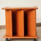 Vintage G Plan teak side table – magazine rack & wheels (1960s)