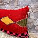 Vintage Moroccan berber boujaad pillow