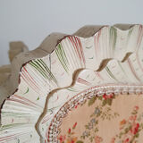 Wood and fabric screen