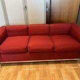 Lc3 3-seater canapé original cassina – le corbusier