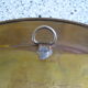 Oriental style chiseled metal plate