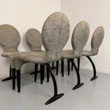 Lot de 6 chaises modèle Fido design Antonio Citterio pour Moroso an 90