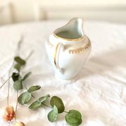 Fine porcelain milk jug from SOLOGNE France