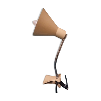 Vintage clip-on desk lamp