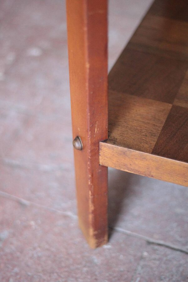 Table vintage, table bois, console art déco, table d'appoint,bout de canapé