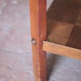 Table vintage, table bois, console art déco, table d'appoint,bout de canapé