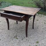 Rectangular walnut table