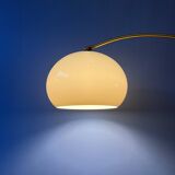 Vintage Dijkstra double arc mushroom floor lamp