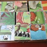 Box of vintage Disney cubes