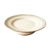 Coupe sur pied roses vert cercle dorure saint amand