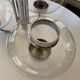Large chrome metal Space Age chandelier