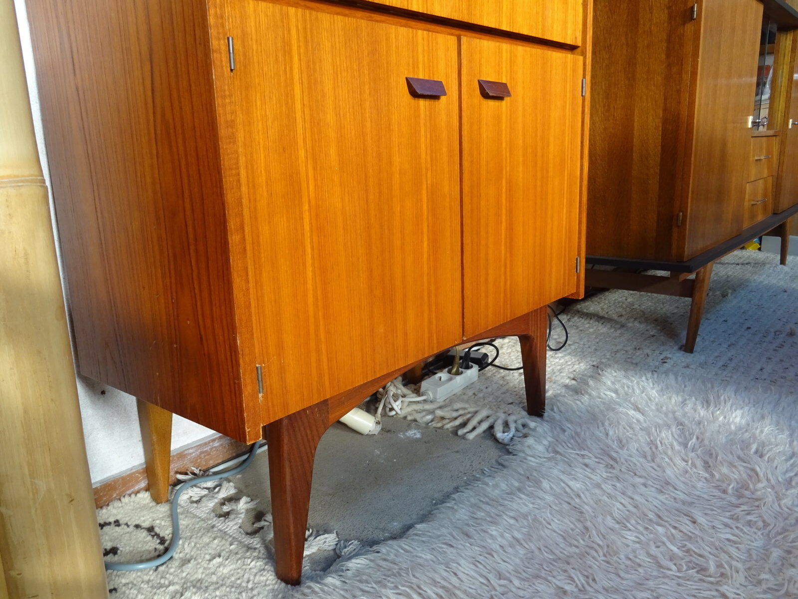 Scandinavian teak secretary