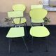 Yellow formica chairs