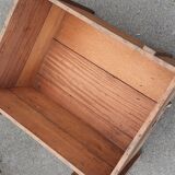 Large wooden transport crate