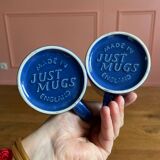 Duo of tulip mugs