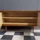 2-door wood sideboard or Record cabinet 1970s