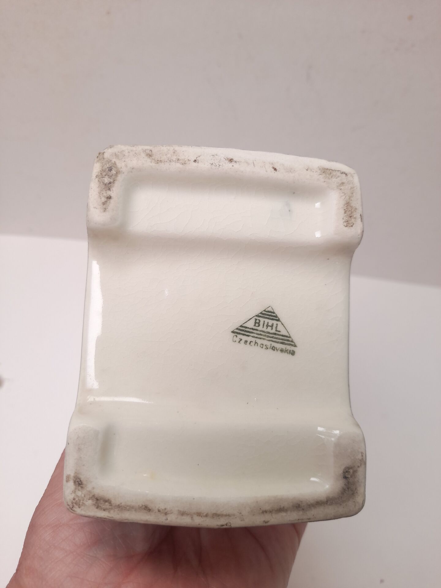Art Deco vase in Czech ceramic