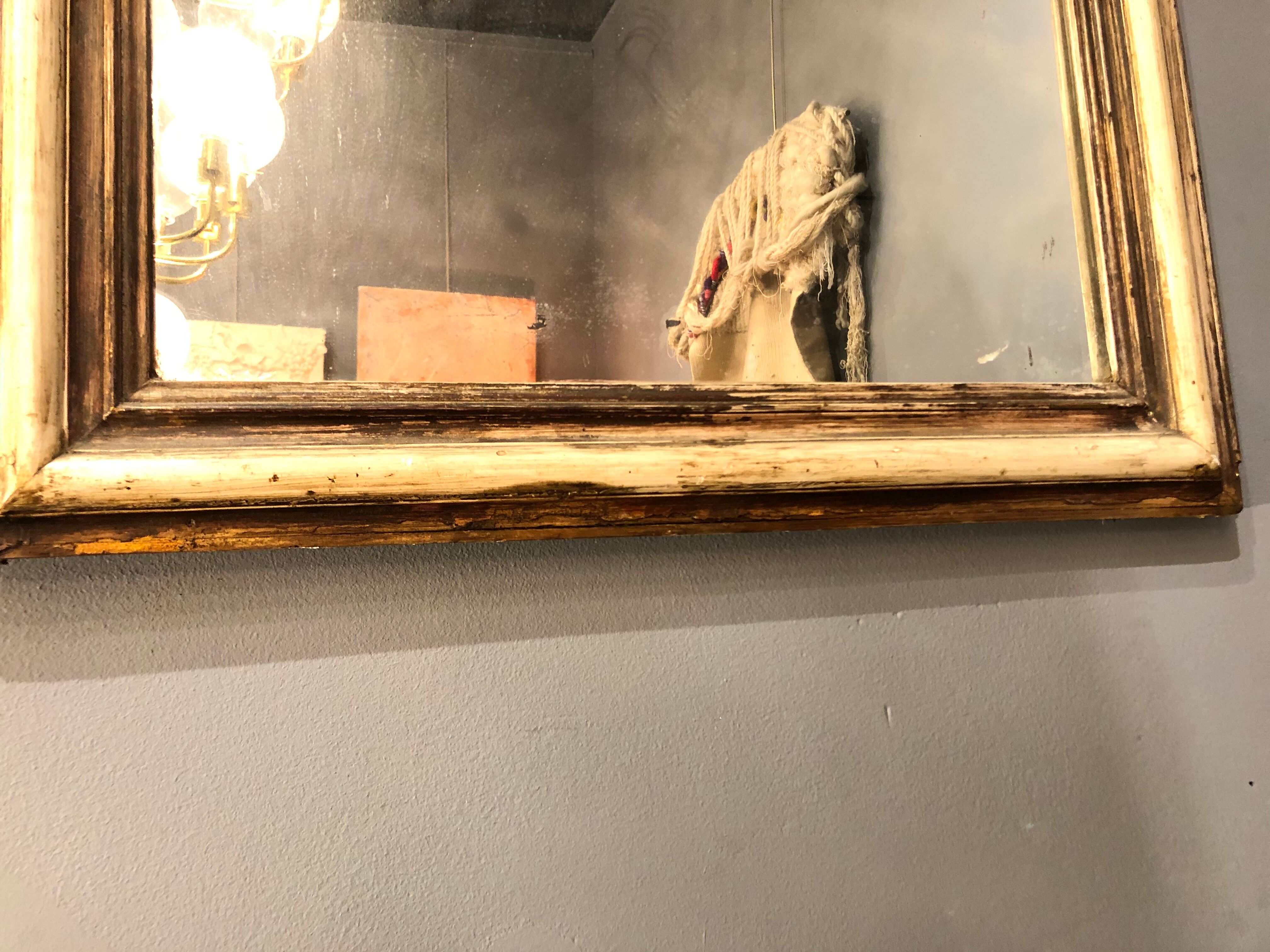 Mirror Louis Philippe painted