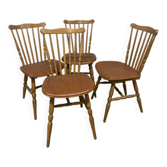 4 Baumann "Menuet" chairs
