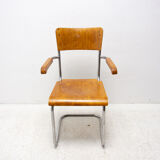 Modernist B43F tubular desk chair by Mart Stam, 1950s