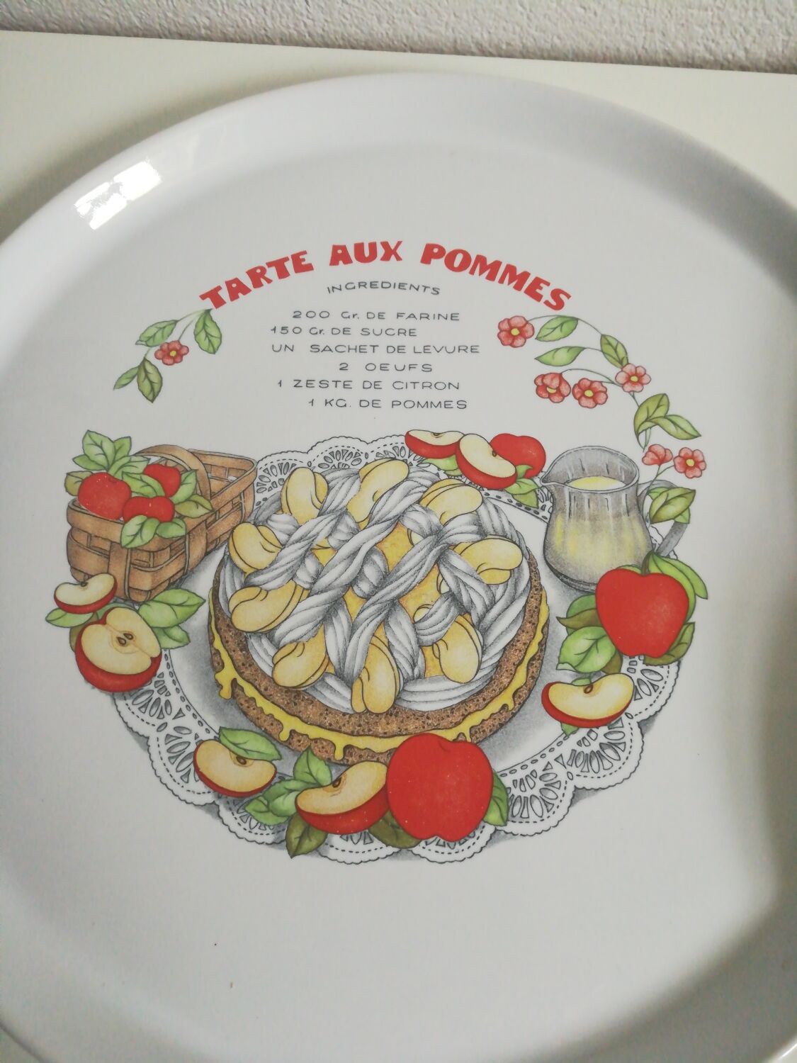 Plat et assiettes
