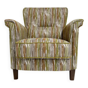 Fauteuil vintage retapissée,