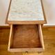 Antique bedside table