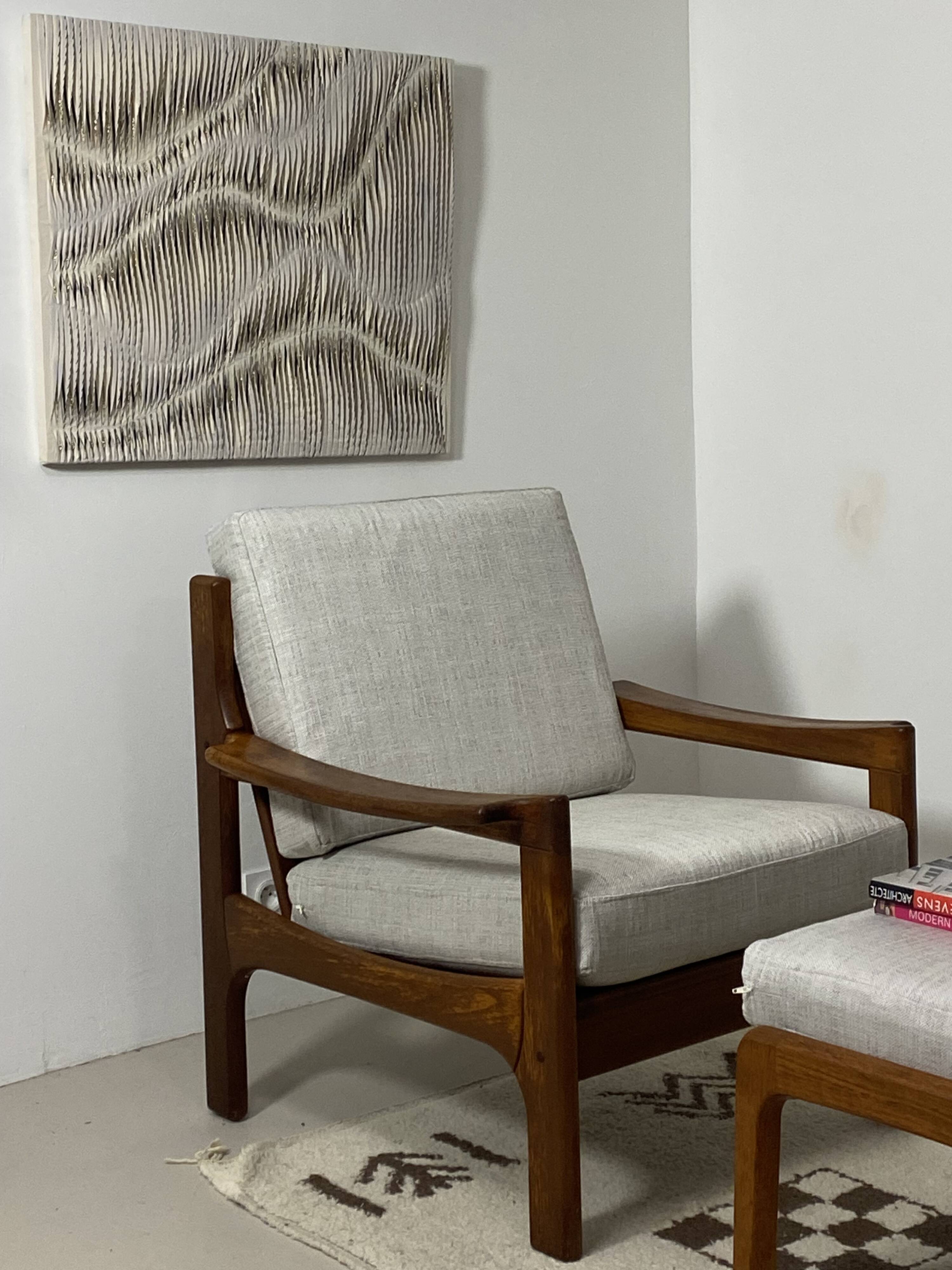 Danish armchair in teak, 1960s