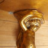 Shelf , Wall console gilded cherub