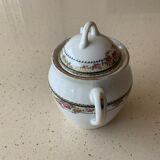 Porcelain sugar bowl