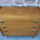 Vintage wooden chest of drawers 1960/1970