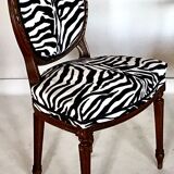 Duo of Louis XVI Medallion chairs