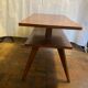 Table vintage à double plateau
