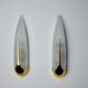 Pair of "ear of corn" wall lights idearte Spain 1980