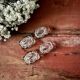 Daum crystal salt and pepper shaker duo