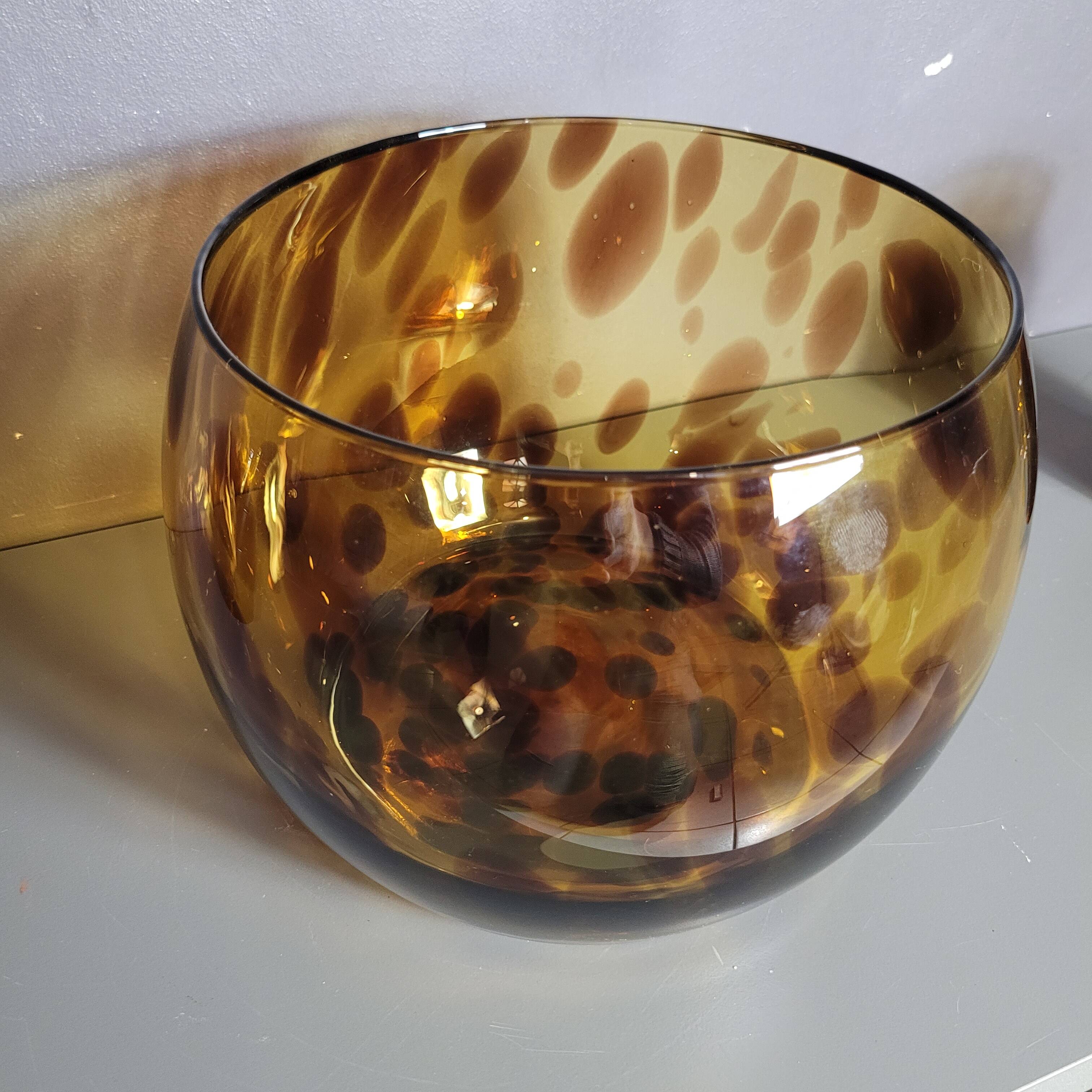 Blown glass punch service