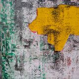 Original handmade abstract painting, unique