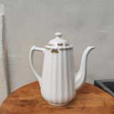 Cafetière-théière Art déco motifs papillons