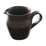 Dark brown pitcher